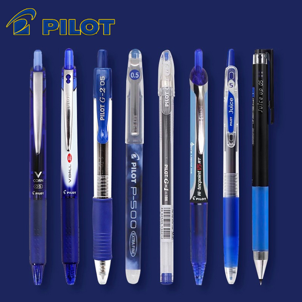 Pilot Pen V5 - Japan Pilot Blue Gel Pen Collection