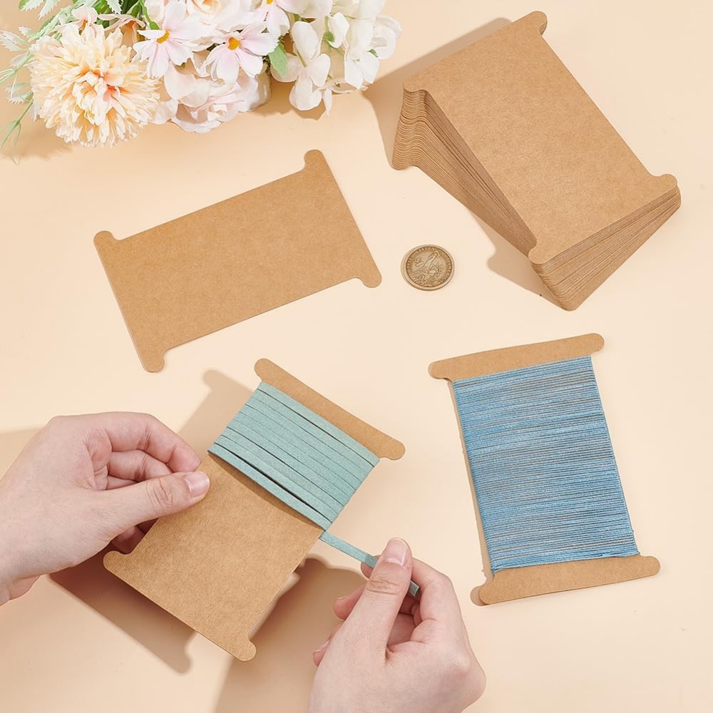 50pcs Ribbon Storage Organizer - Organza Ribbon Spool 评论和价格