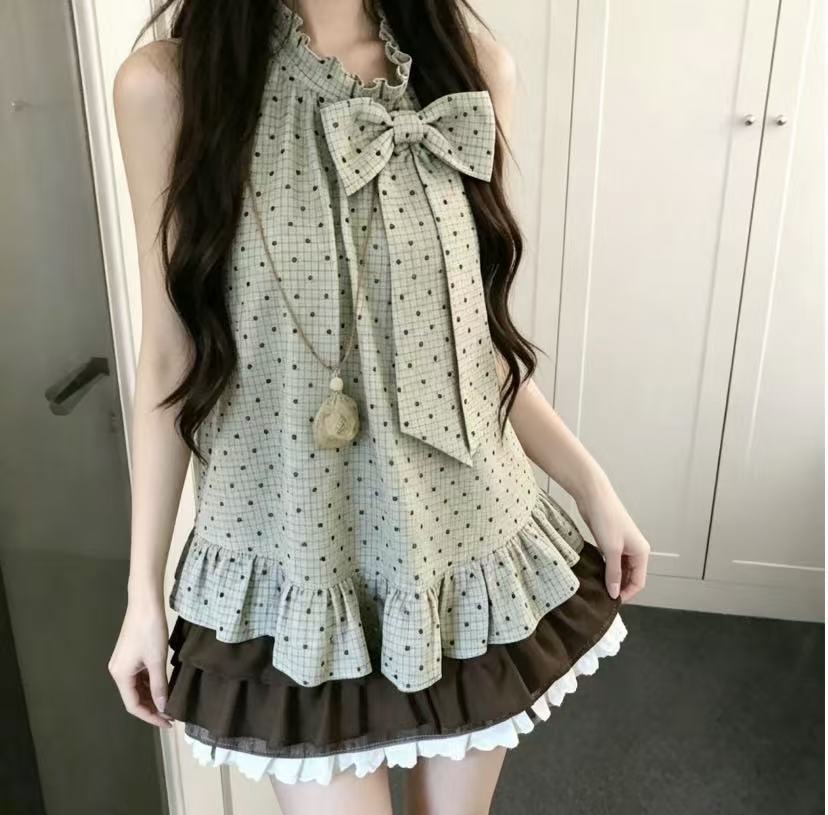 Japanese Vintage Sweeti 2-Piec - Elastic Lace Trim 评论和价格